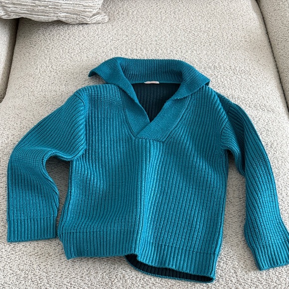 Valentino Other - Teal Knit Sweater Mens large
